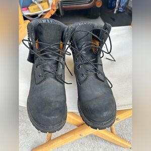 Timberland 6-Inch Boot Black Size 7